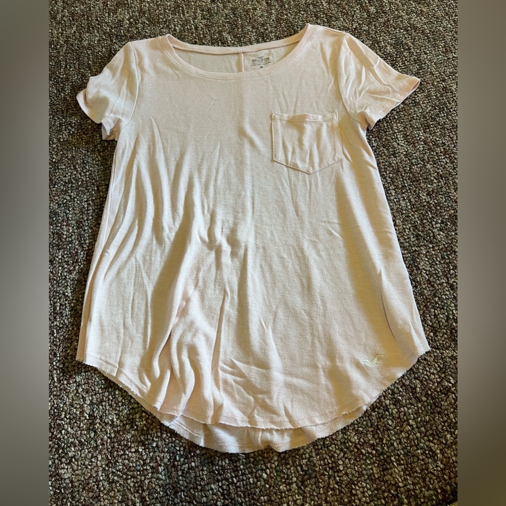 Pink Hollister T Shirt